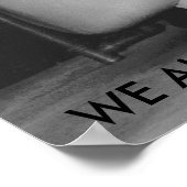 Comical Poster of Boy Bathing With His Dog ポスター (角)