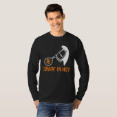 Comin in hot glass blowing glass blower tシャツ (正面フル)