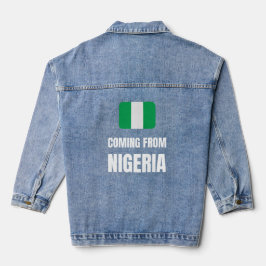 Coming from Nigeria デニムジャケット
