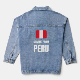 Coming from Peru デニムジャケット