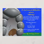 Coming Out of Hibernation-Cozy Winter to Spring  招待状 (正面)