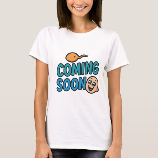 coming soon tシャツ (正面)