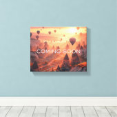 Coming Soon Vacation Ladscape Print キャンバスプリント (インサイチュ (ウッドフロア))