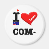 COMMA - I Love マグネット (正面)