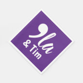 Comma KamalaとTim 2024 スタンダードランチョンナプキン (角)