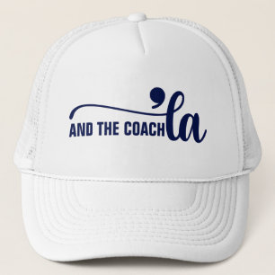 Comma la & Coach カマラハリスコーチブルー キャップ