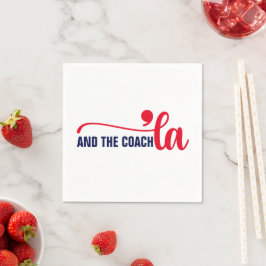 Comma la & Coach | カマラハリスコーチ スタンダードカクテルナプキン