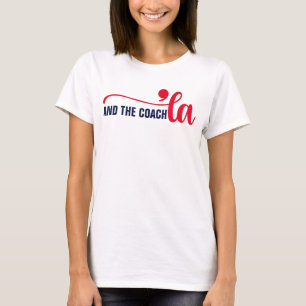 Comma la & Coach カマラハリスコーチ Tシャツ