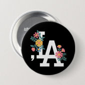 Comma la Floral カマラ・ハリス大統領 2024 缶バッジ (正面&裏面)