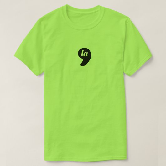 Comma-la is Brat Tシャツ (デザイン正面)