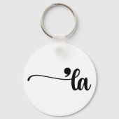 Comma La Kamala Harris句読点La Election キーホルダー (正面)