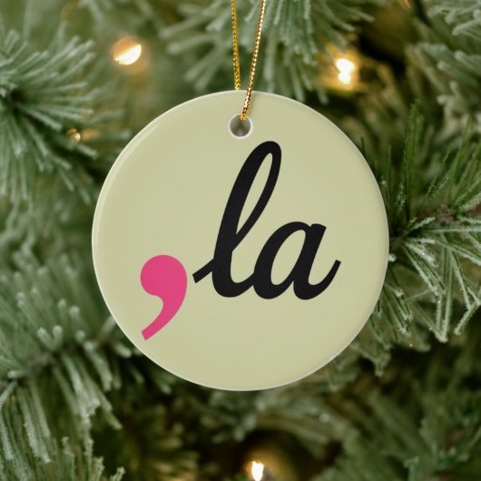 Comma La Kamala Harris社長2024年プロジェストップクト セラミックオーナメント (ツリー)