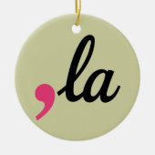 Comma La Kamala Harris社長2024年プロジェストップクト セラミックオーナメント (正面)