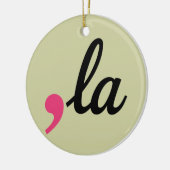 Comma La Kamala Harris社長2024年プロジェストップクト セラミックオーナメント (左)