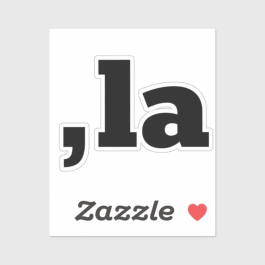 Comma La Kamala Harris カスタマイズ - 文字デザイン シール (シート)