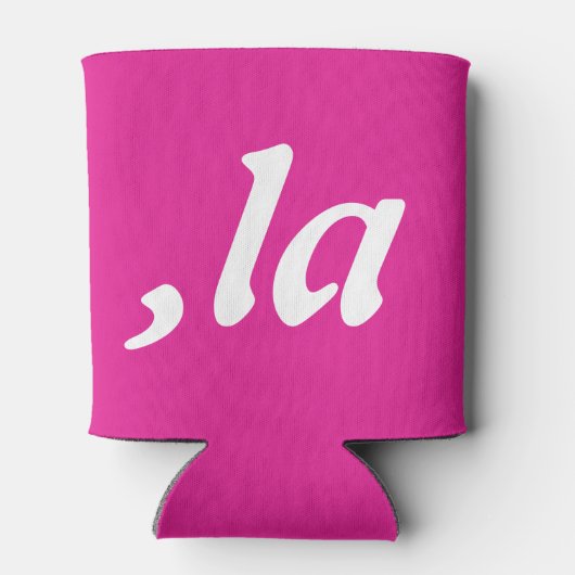 Comma La Kamala Harris カスタマイズ - 文字デザイン 缶クーラー (裏面)