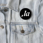 Comma La Kamala Harris カスタマイズ - 文字デザイン 缶バッジ (インサイチュ)