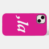 Comma La Kamala Harris カスタマイズ - 文字デザイン Case-Mate iPhoneケース (裏面 (横))