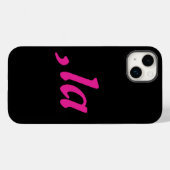 Comma La Kamala Harris カスタマイズ - 文字デザイン Case-Mate iPhoneケース (裏面 (横))