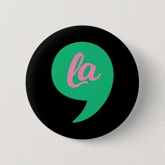 Comma La Kamala Harris 2022選挙投票費 缶バッジ (正面)