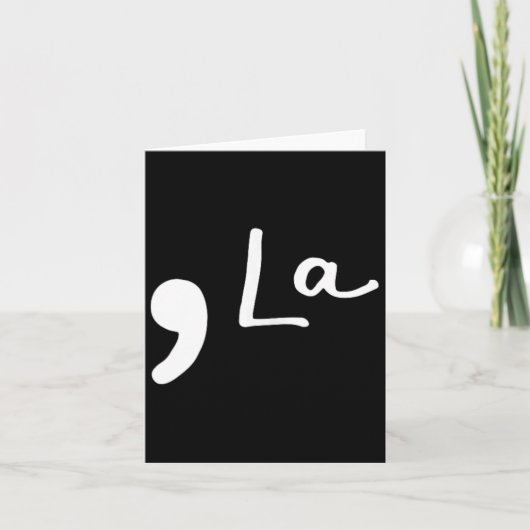 Comma La Kamala Harris 2024タンクトップ カード (正面)