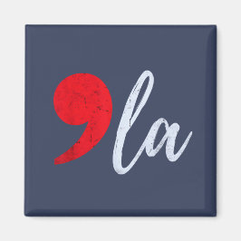 Comma La Kamala Harris 2024社長おもしろい マグネット