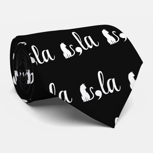 Comma La Kamala Harris - cat mom for Kamala ネクタイ (ロール)