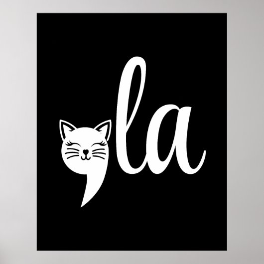 Comma La Kamala Harris - cat mom for Kamala ポスター (正面)