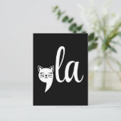 Comma La Kamala Harris - cat mom for Kamala ポストカード (スタンド正面)
