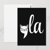 Comma La Kamala Harris - cat mom for Kamala ポストカード (正面/裏面)