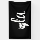 Comma La Kamala Harris - cat mom for Kamala 横断幕 (縦)