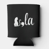 Comma La Kamala Harris - cat mom for Kamala 缶クーラー (裏面)