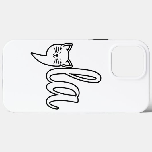 Comma La Kamala Harris - cat mom for Kamala Case-Mate iPhoneケース (裏面 (横))