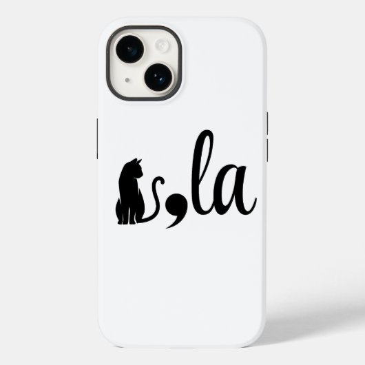 Comma La Kamala Harris - cat mom for Kamala Case-Mate iPhoneケース (裏面)