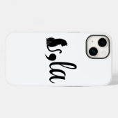 Comma La Kamala Harris - cat mom for Kamala Case-Mate iPhoneケース (裏面 (横))