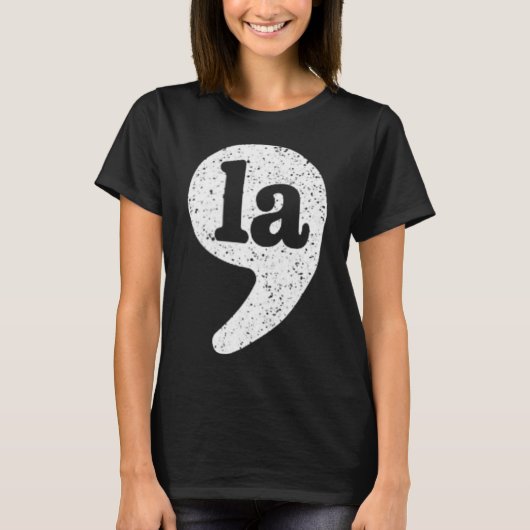 Comma La Kamala Harris Coma La President 2024 Elec Tシャツ (正面)