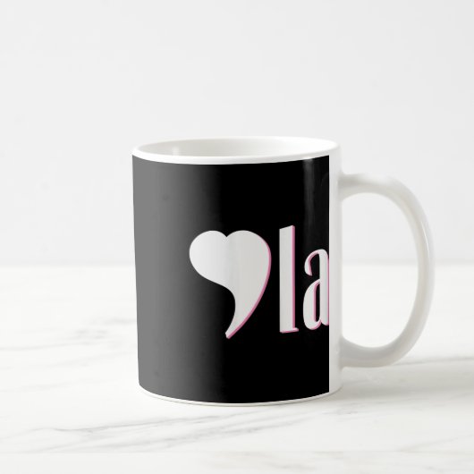 Comma La Kamala Harris Democratal おもしろい Support 20 コーヒーマグカップ (右)