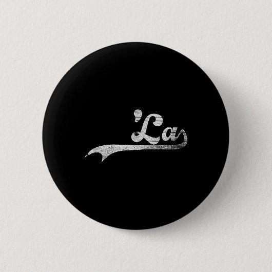 Comma La Kamala Harris Punctuation La Election Vot 缶バッジ (正面)