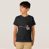 Comma La Kamala Harris Punctuation La Election Vot Tシャツ (正面フル)