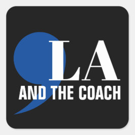 Comma La Kamala Harris Tim Walz Coach 2024コマラ スクエアシール