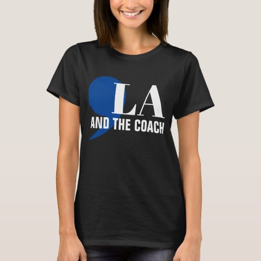 Comma La Kamala Harris Tim Walz Coach 2024コマラ Tシャツ (正面)