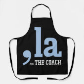 Comma La Kamala Harris Tim Walz Coach 2024 エプロン (正面)