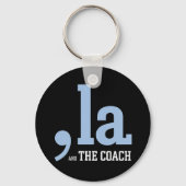 Comma La Kamala Harris Tim Walz Coach 2024 キーホルダー (正面)