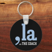 Comma La Kamala Harris Tim Walz Coach 2024 キーホルダー (正面)