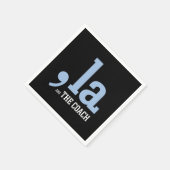 Comma La Kamala Harris Tim Walz Coach 2024 スタンダードカクテルナプキン (角)