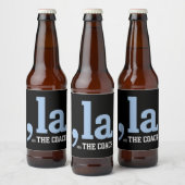 Comma La Kamala Harris Tim Walz Coach 2024 ビールラベル (ボトル)