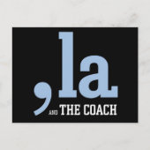 Comma La Kamala Harris Tim Walz Coach 2024 ポストカード (正面)