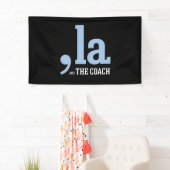 Comma La Kamala Harris Tim Walz Coach 2024 横断幕 (インサイチュ)