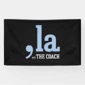 Comma La Kamala Harris Tim Walz Coach 2024 横断幕 (横)