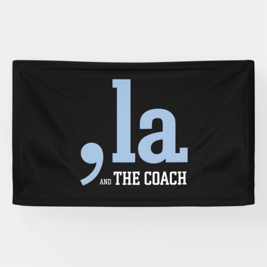 Comma La Kamala Harris Tim Walz Coach 2024 横断幕 (横)